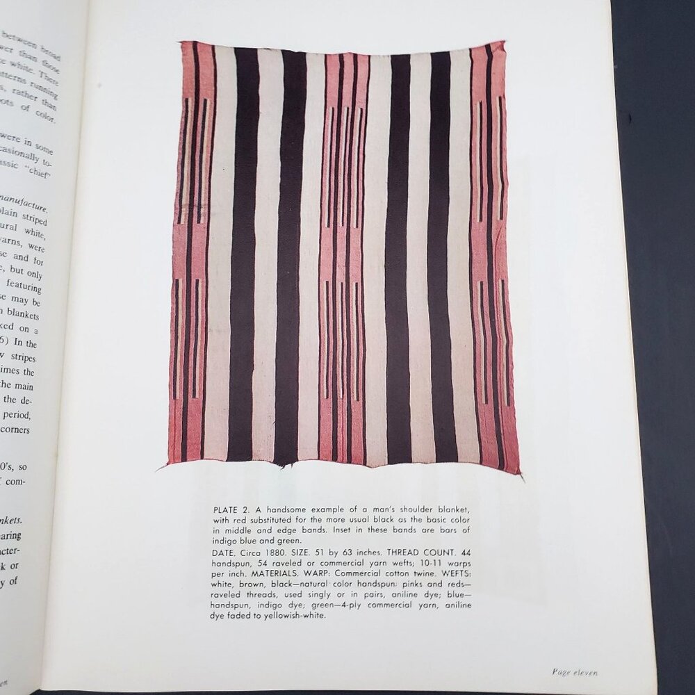 Book The Story of Navajo Weaving By Kate Peck Kent 1961 Heard Museum 61-17172 - Picture 13 of 16